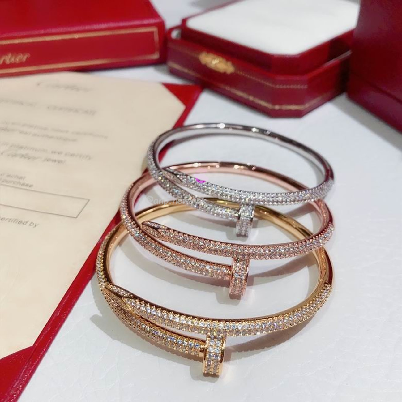 Cartier Bracelet Juste Un Clou Bracelet 18k Rose Gold (1) - www.newkick.vip